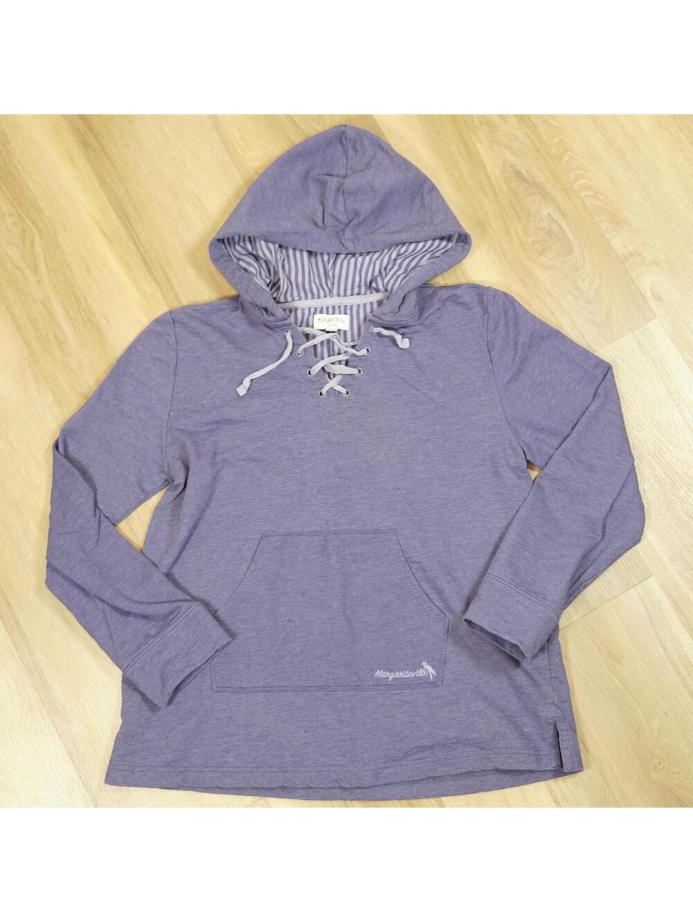 Margaritaville lace-up women's hoodie - Purple, medium